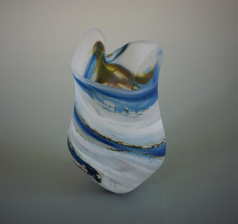 Lesley Clarke - Cornish Seas Vase (LC92)
