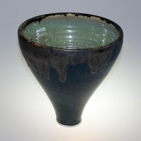 George  Ormerod Black Stoneware High Bowl (GO9)