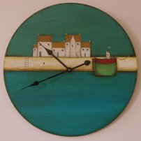 Jackie  Henderson High Tide (Wall Clock)