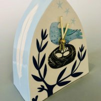 Alice Gare Blue Bird Nest Clock (AGA5)