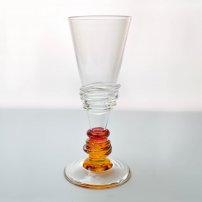 Bob Crooks Ripple Champagne Glass (BCR366)