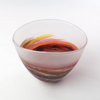 Richard Glass Bowl Red (RG624)