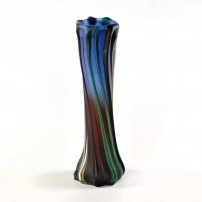 Will Shakspeare Tall Knarly Vase Blue (SGL320)