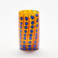 Peter  Layton Dapple Medium Cylindrical Vase (PL8)